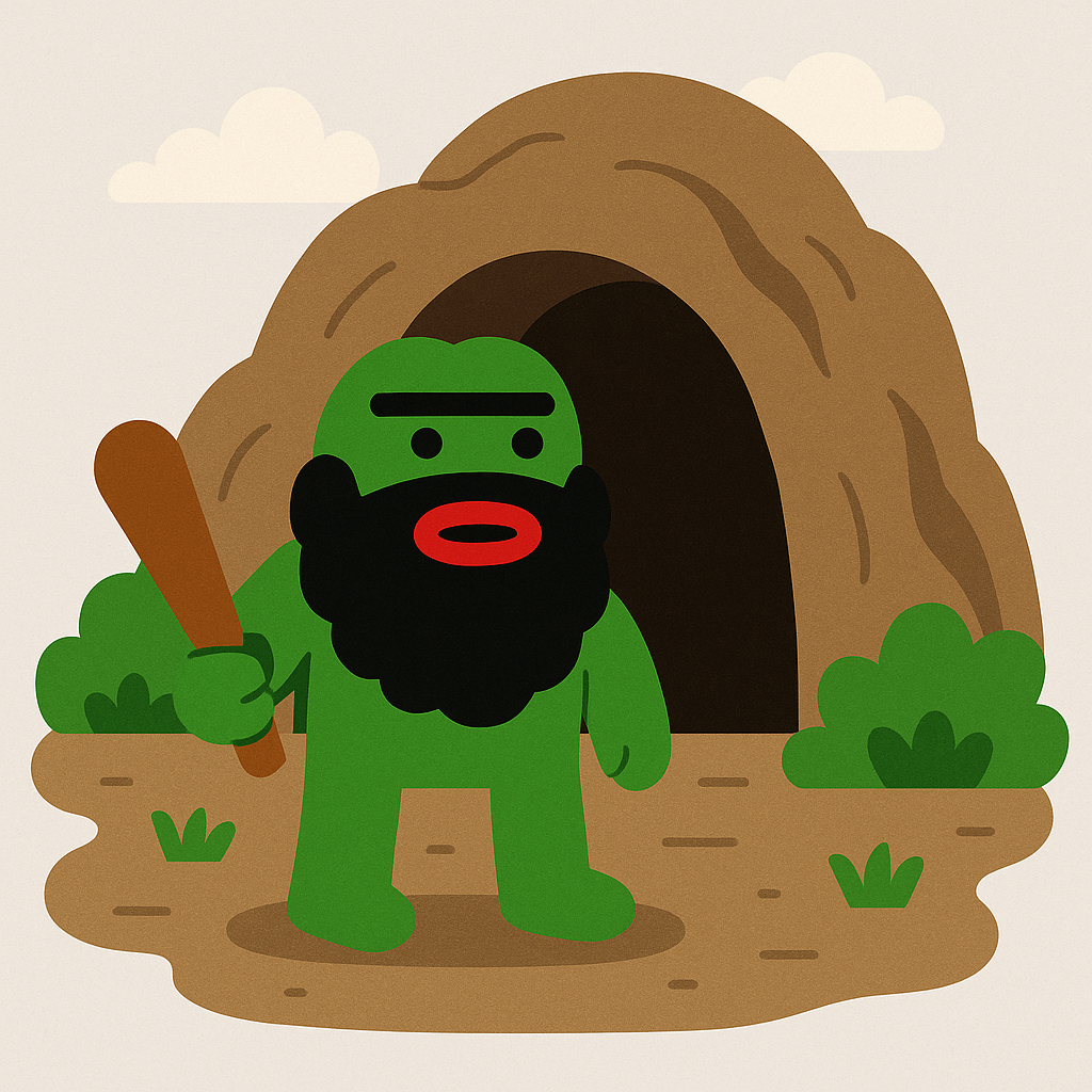 Frug the legendary cave character